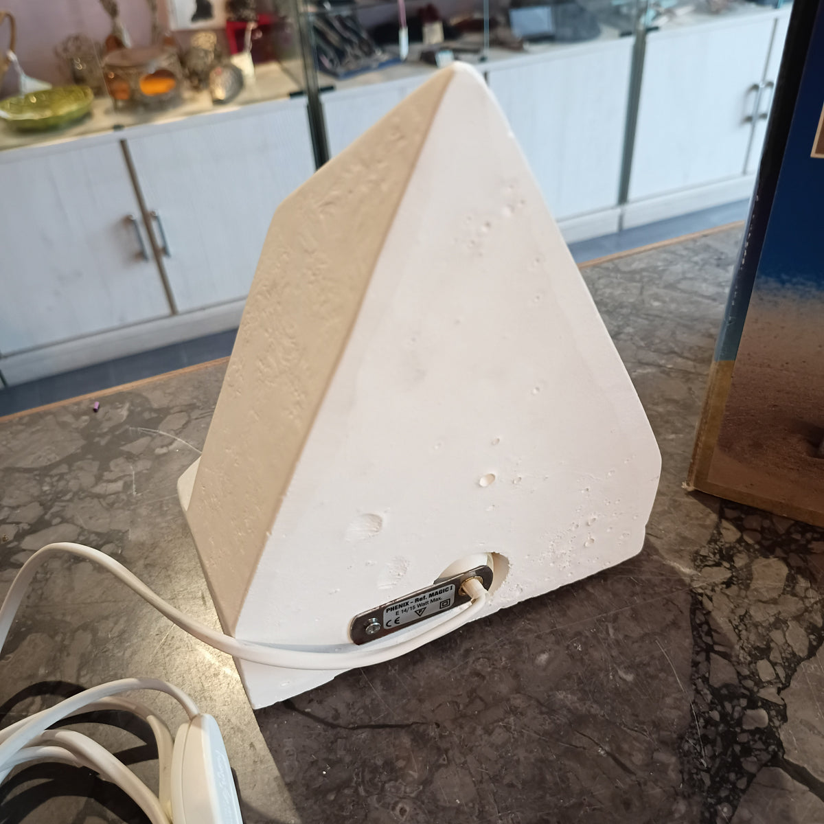 Lampada Magica Egizia In Gesso
