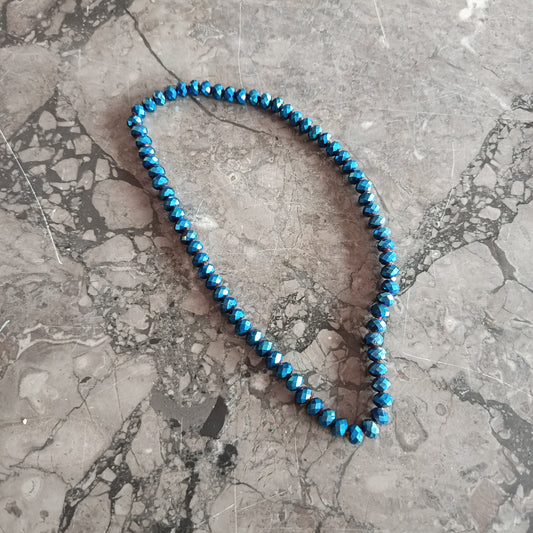 Collanina Vetro Blu
