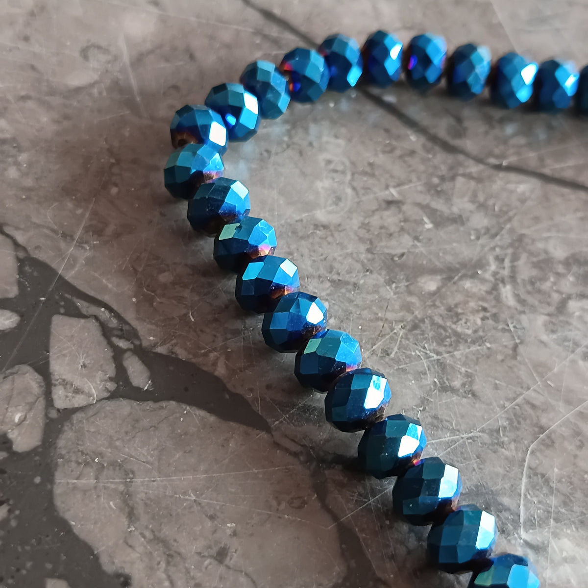 Collanina Vetro Blu
