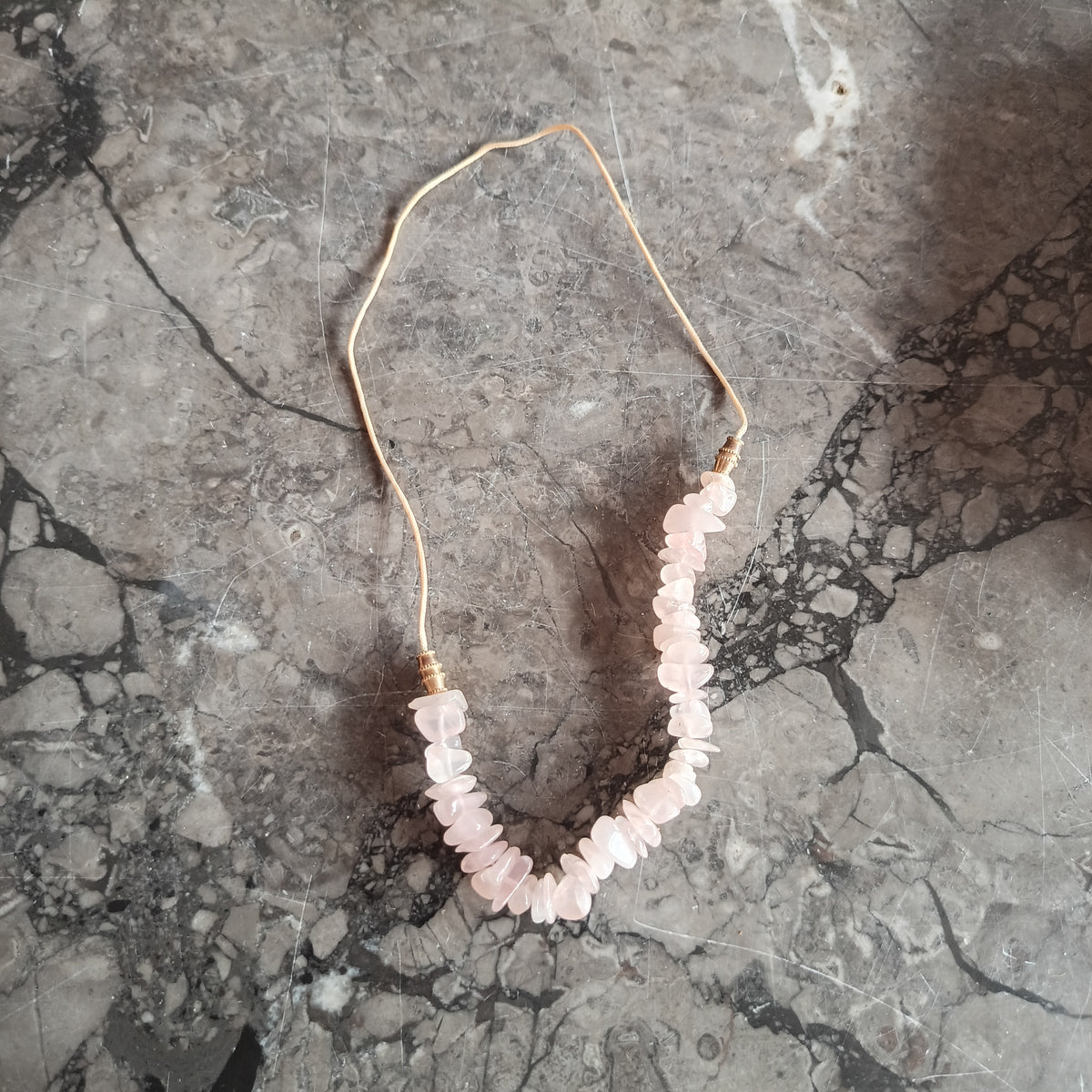 Collana/bracciale Quarzo Rosa