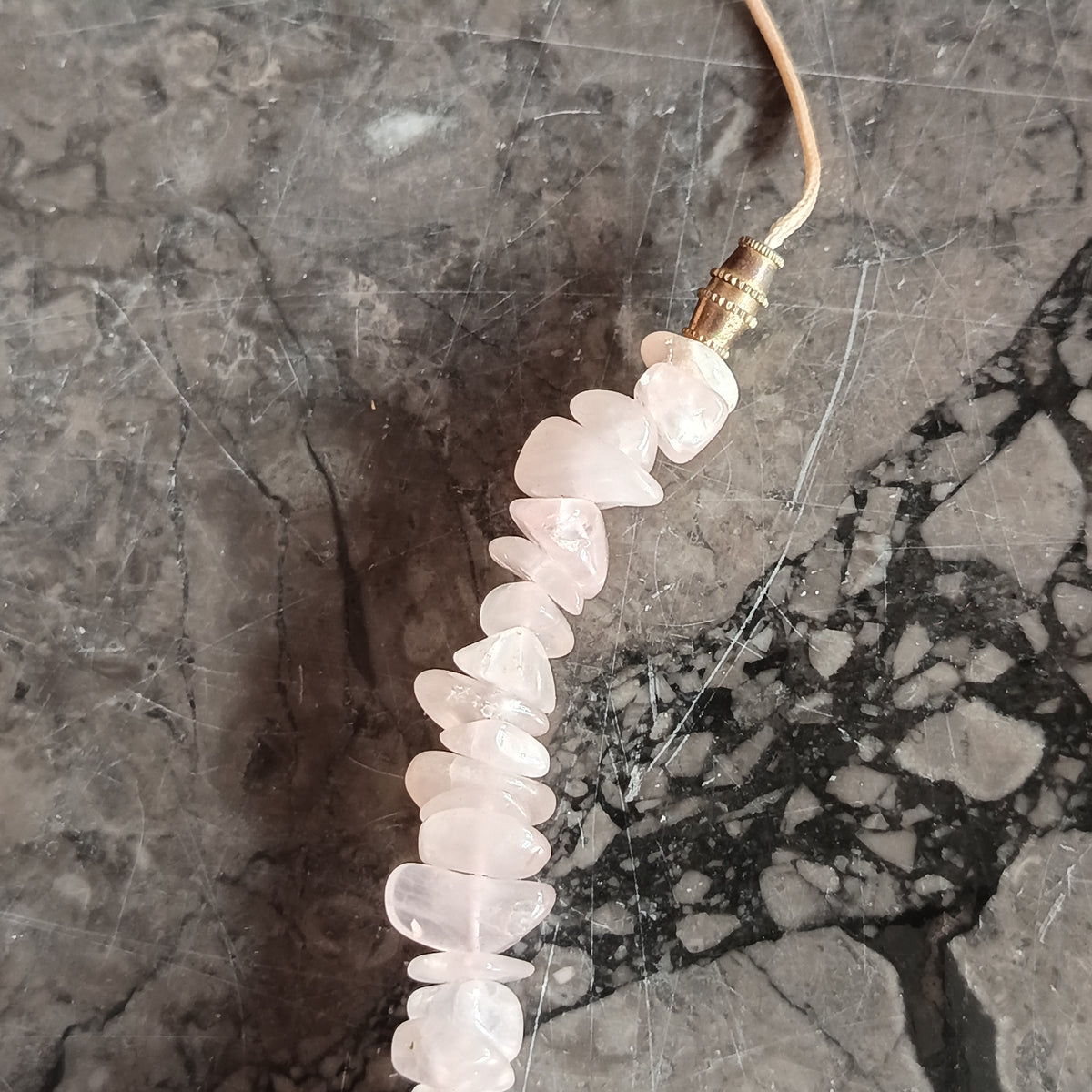 Collana/bracciale Quarzo Rosa