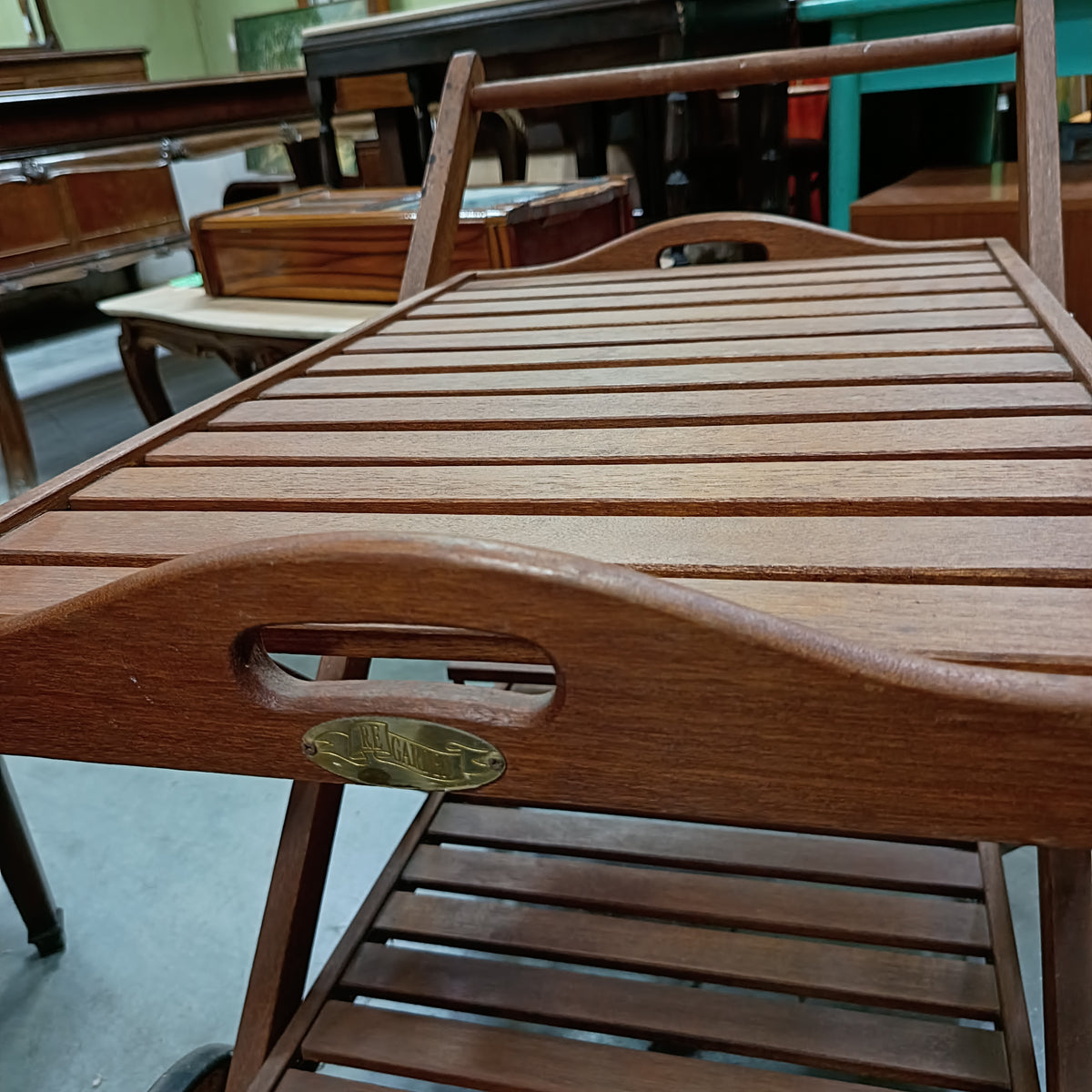 Carrello Portavivande Teak Regarden Cm82x50x76