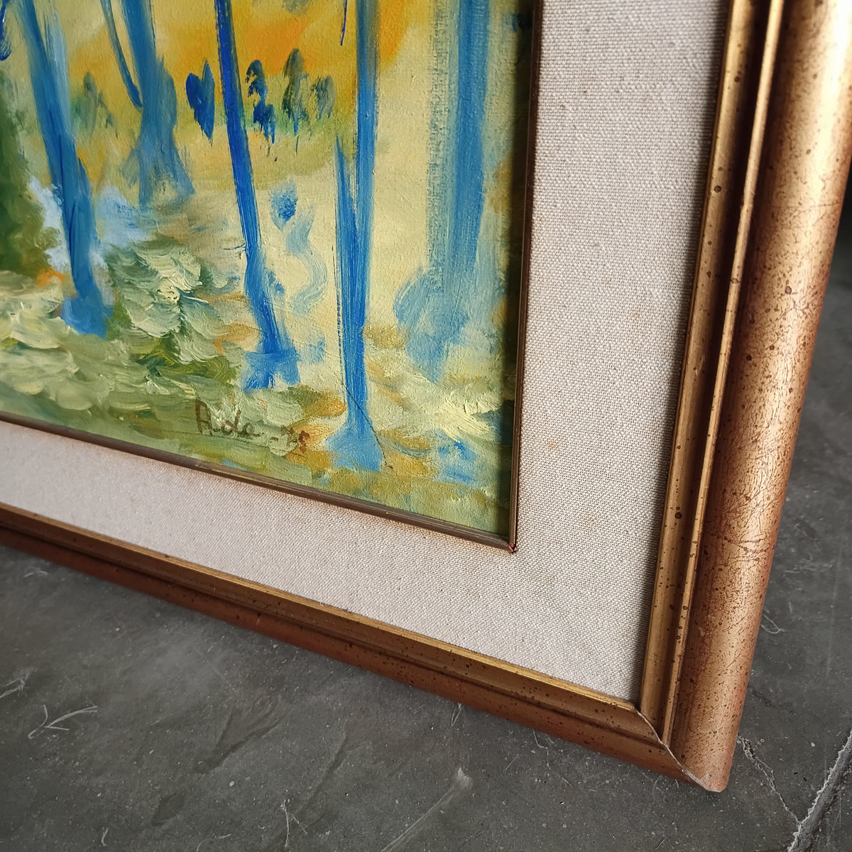 Quadro Casa Nel Bosco Di Ada Cm67x56