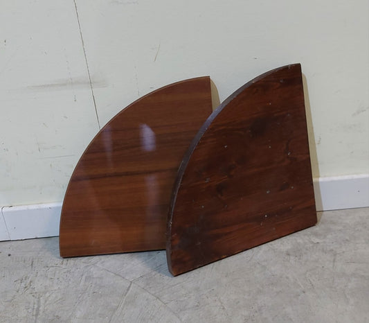 Mensola Angolare Noce Cm35x35x3 (63046)