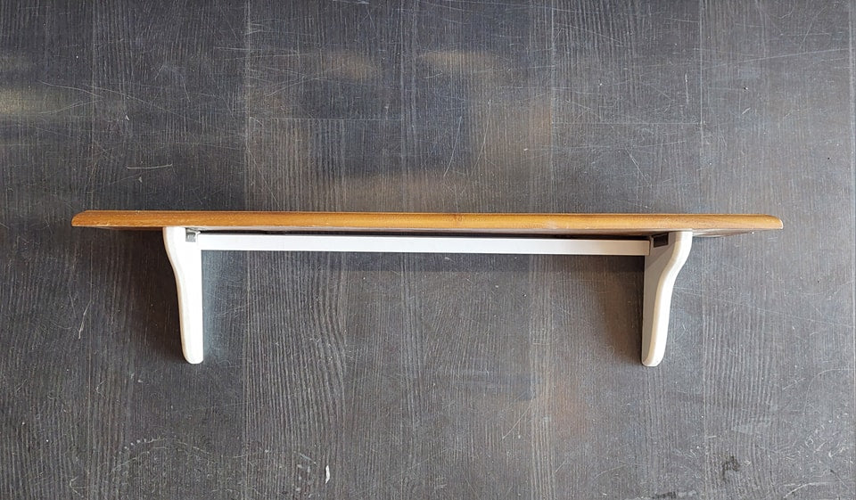 Mensola Legno Bicolore "lorenzon" Cm76x14