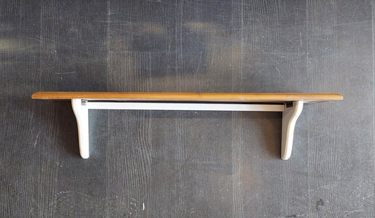 Mensola Legno Bicolore "lorenzon" Cm76x14