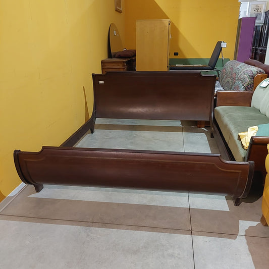 Letto Testiera Curva Cm177x220x110h (67215)