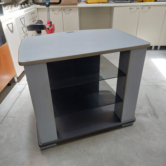 Carrellino Porta Tv Nascondi Cavi Cm91x61x80h