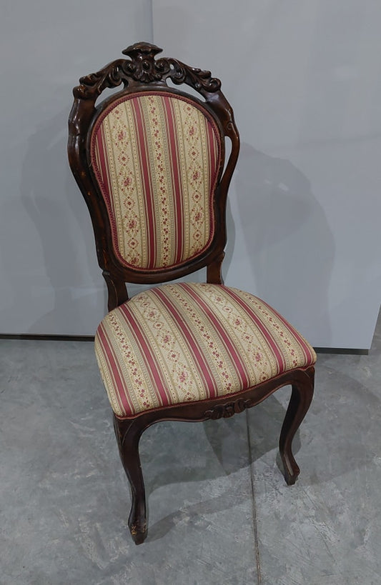 Set/4 Sedie* Legno/imb. Righe St.francese