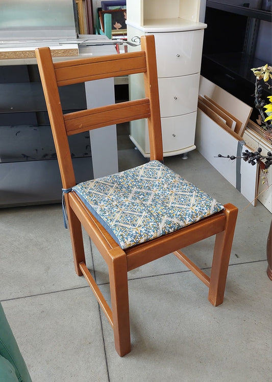 Set/4 Sedie In Legno