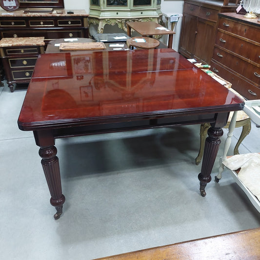 Tavolo* Mogano St.inglese All. Cm120x120/190x78h