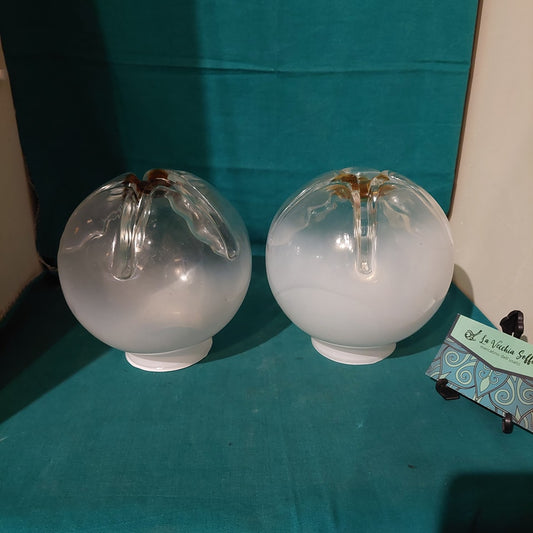 Boccia Lampadario Vetro Vintage St.sciolari/mazzega