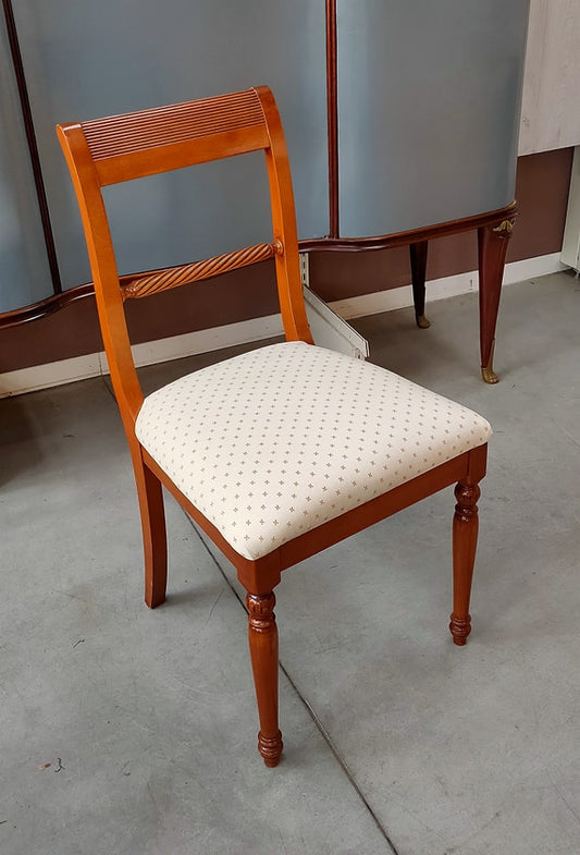 Sedia Legno/imb Bianca