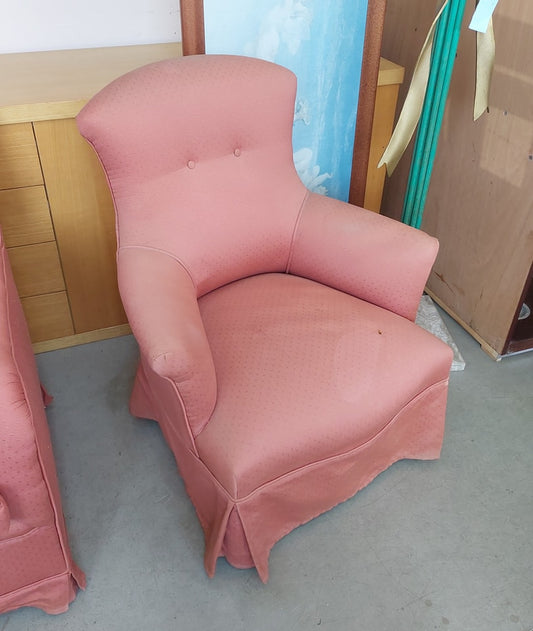 Poltroncina Tessuto* Rosa