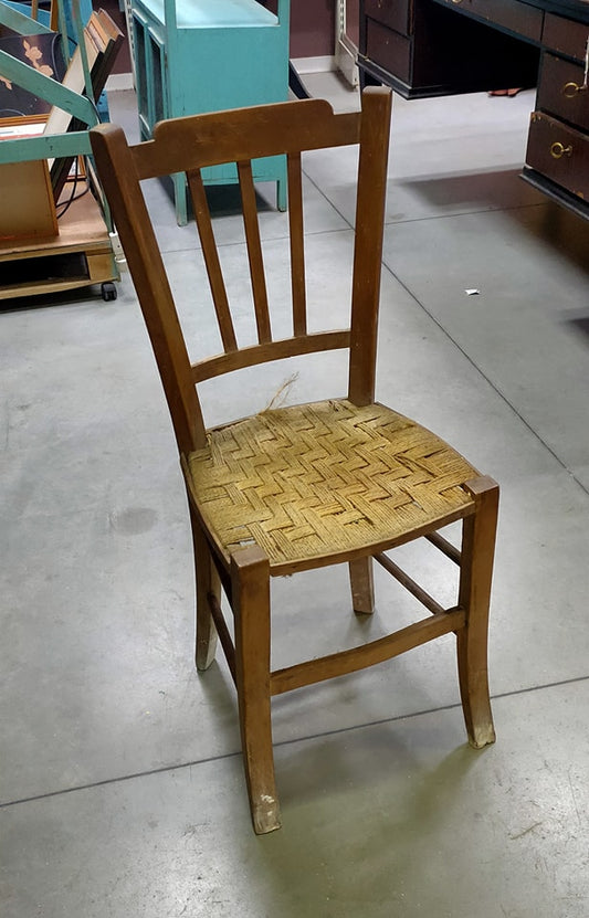 Sedia Legno* Corda Primi '900