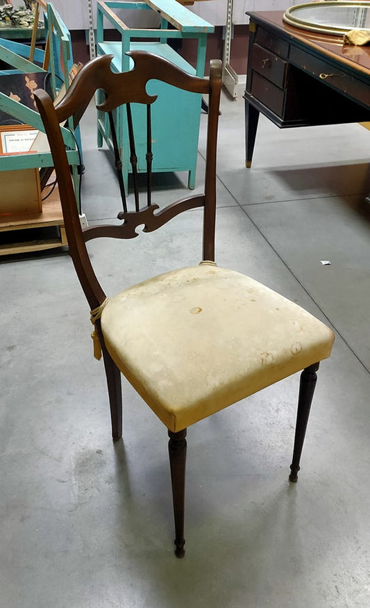 Sedia Legno/imb* Anni '70