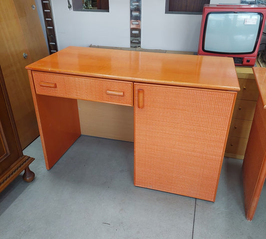 Scrivania Bambù/vimini 1/c 1/s Cm122x57x80h