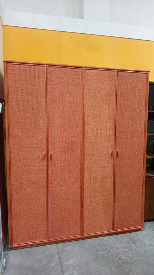 Armadio Bambù/vimini 4/s Cm180x59x220h