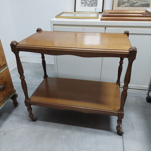 Carrellino Legno Anni '60 Cm77x42x72h