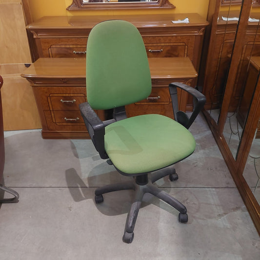 Poltrona Da Ufficio Verde Girevole