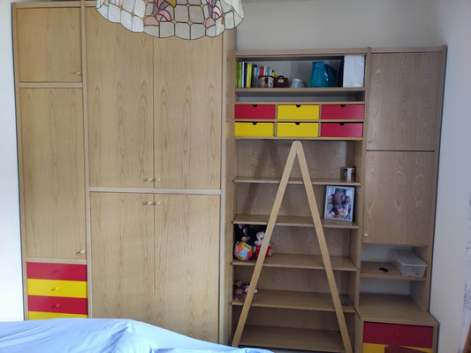 Armadio Con Libreria Per Cameretta