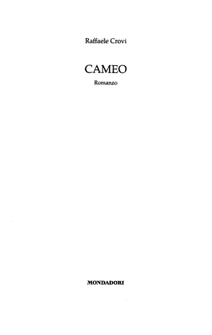 Cameo - Raffaele Crovi