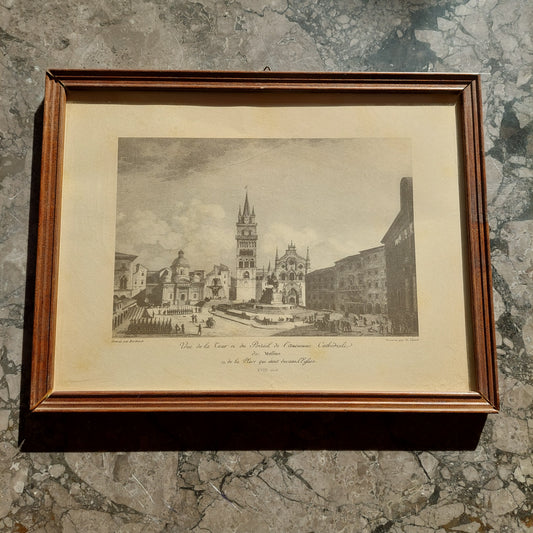 Quadro Stampa Messina Antica Cm34x26