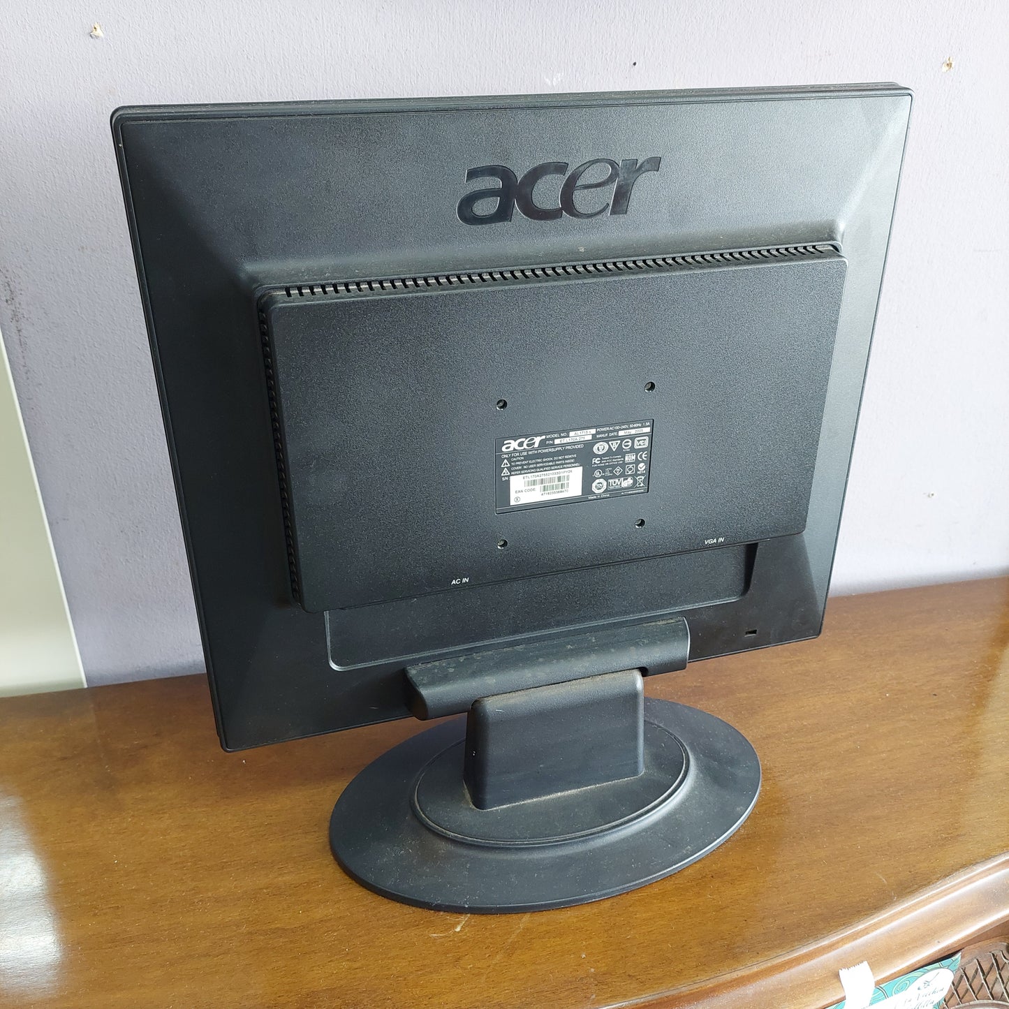 Schermo Acer Al1715