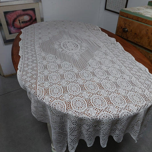 Copritavola Pizzo Bianco Cm230x115