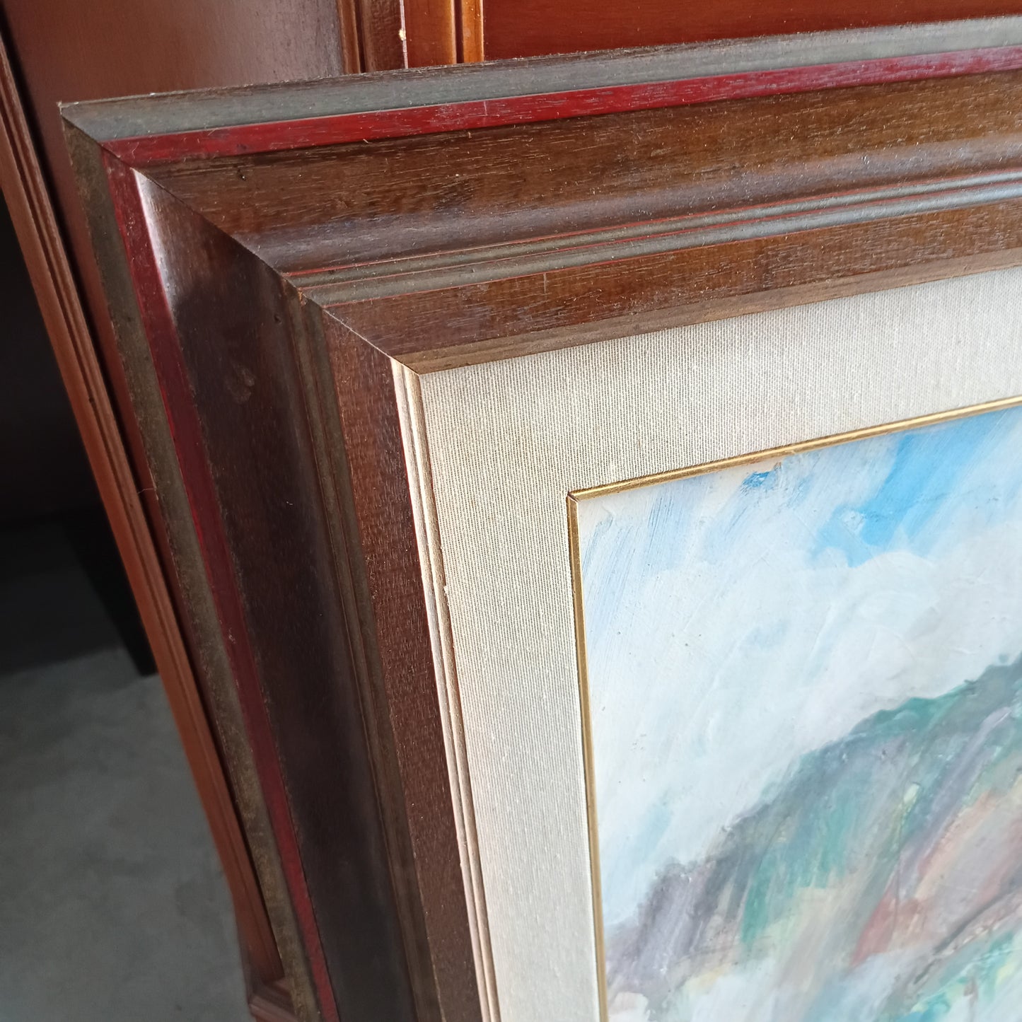 Q/ Paesaggio Siciliano Di Cucinotta '77 Cm91x71