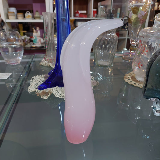 Statuetta Soprammobile Vetro* Di Murano Rosa H20