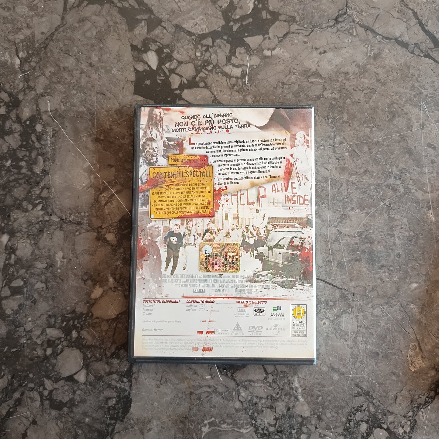 Dvd/l'alba Dei Morti Viventi