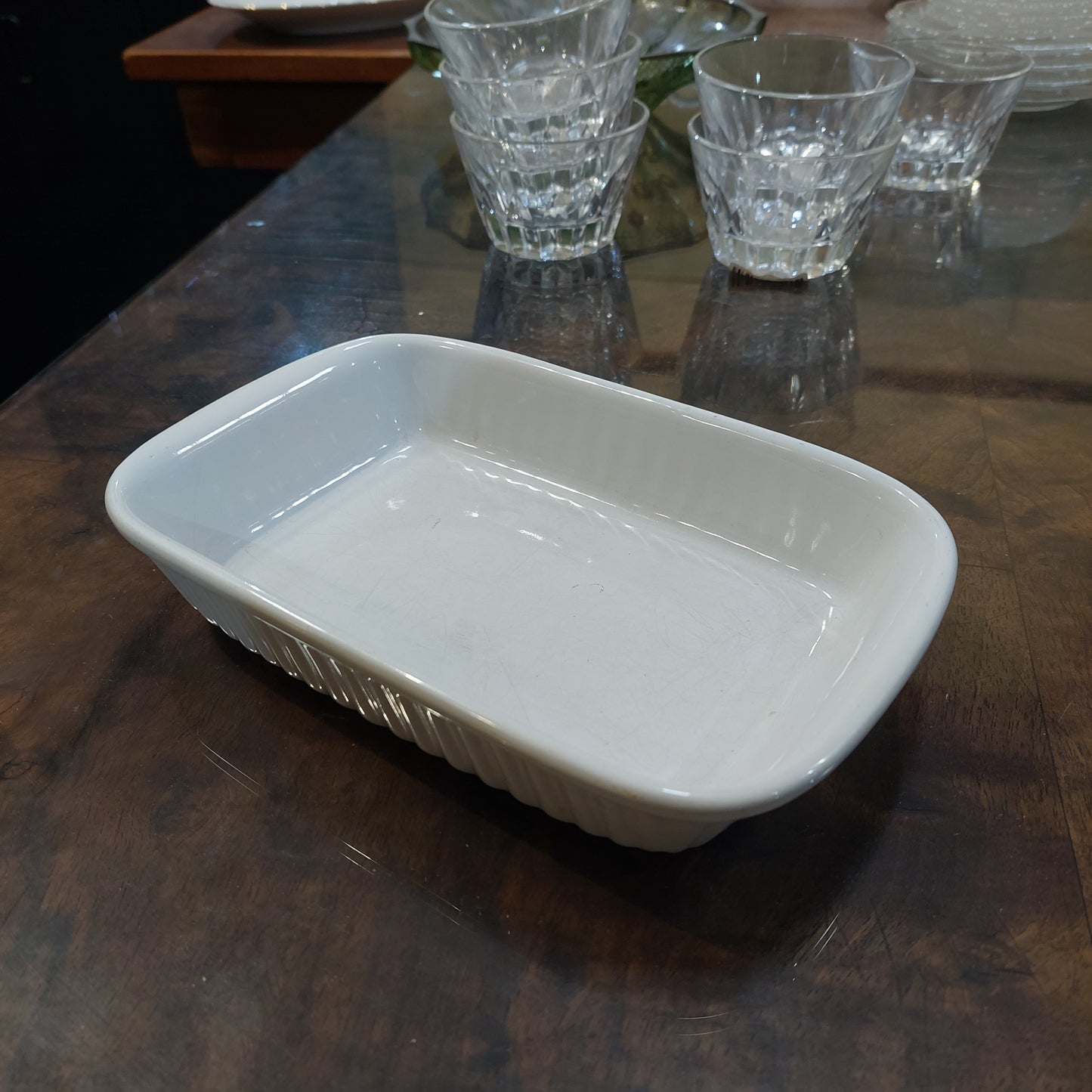 Pirofila Da Forno Ceramica Bianca