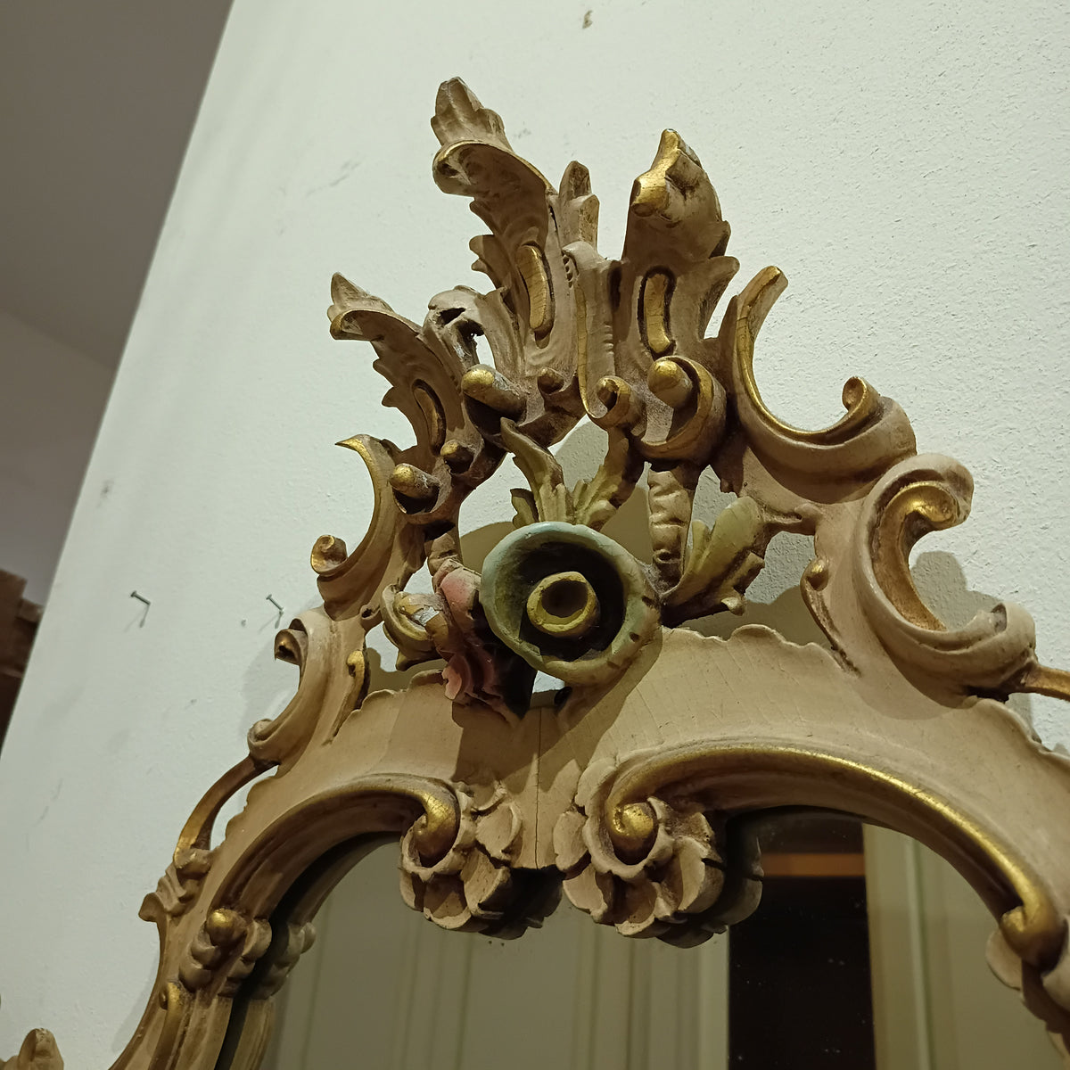 Specchio Legno Stile Veneziano  Cm130x85