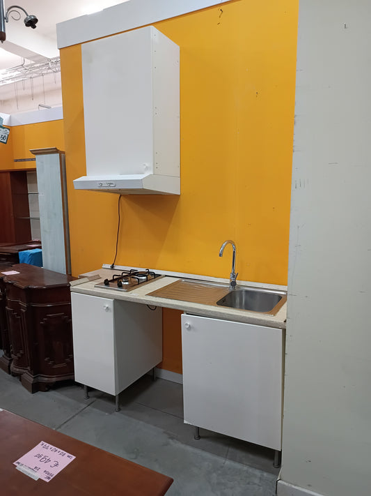 Cucina Bianca Ikea Con Cappa Cm180