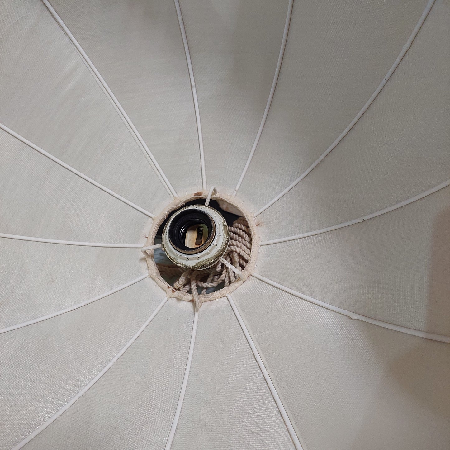 Lampadario* Cupola Con Frange 1/l