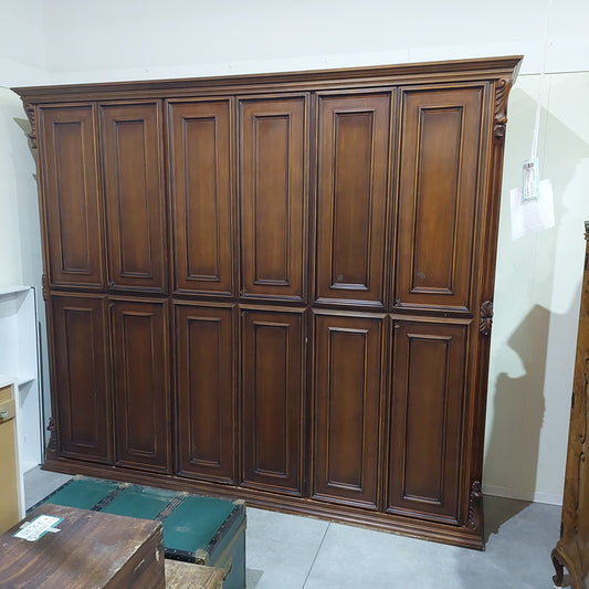 Armadio Noce A 12 Ante Cm325x70x278