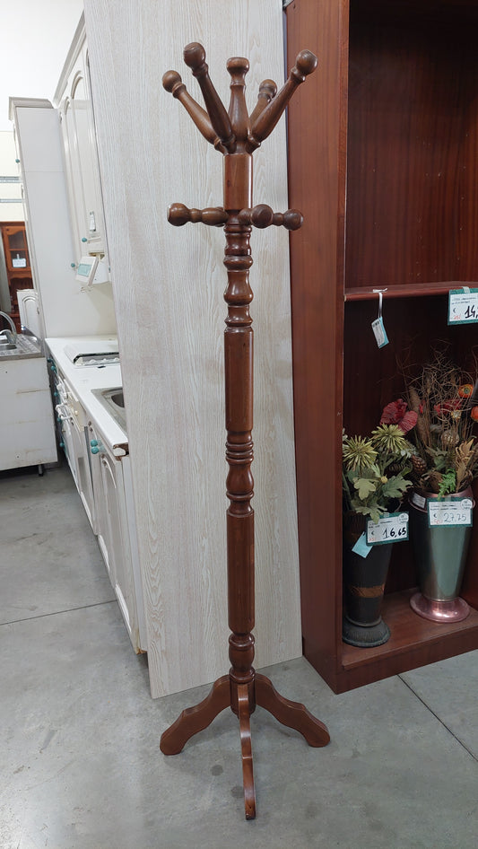 Piantana Appendiabiti Legno Chiaro