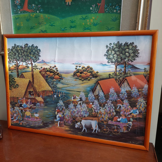 Quadro Stampa Naif G. Canali Cm73x51