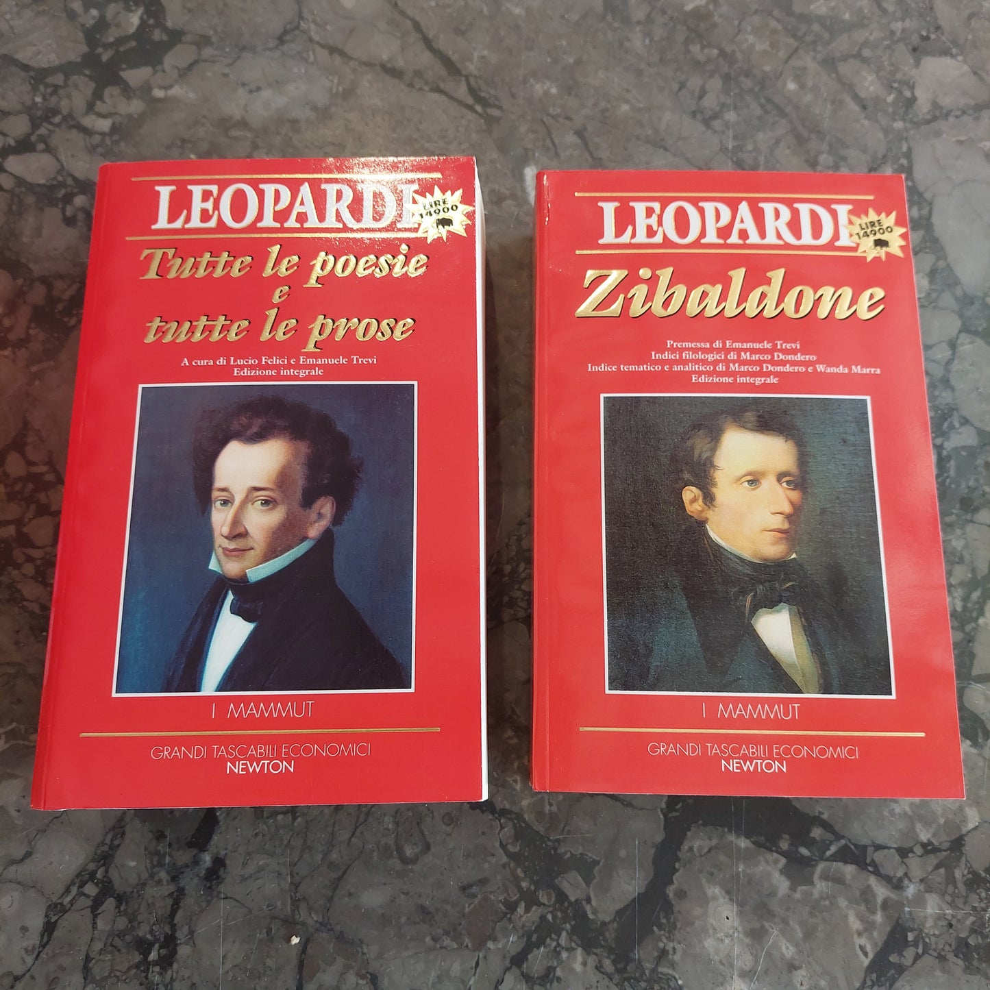 L/leopardi - Tutte Le Poesie/tutte Le Prose/zibaldone