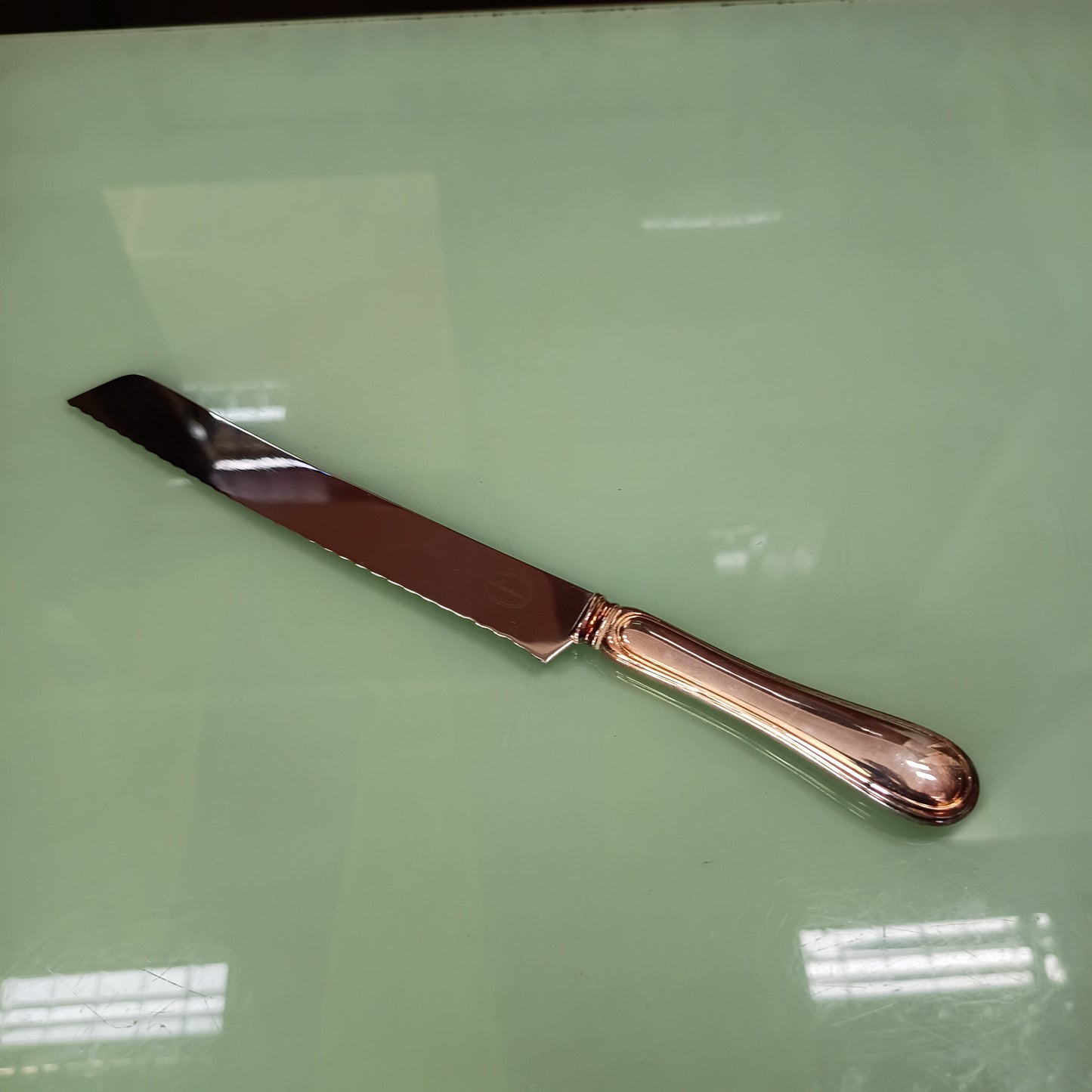 Coltello Da Pane Sheratonn Silverplated