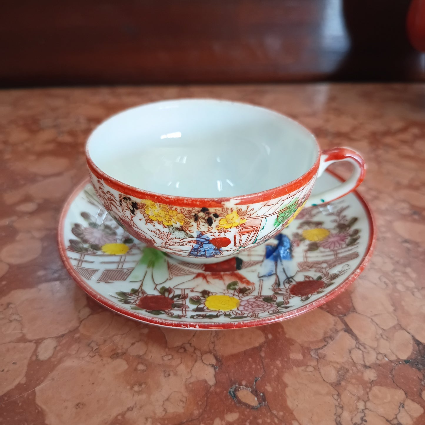Set/2 Pezzi Porcellana Giapponese Vintage