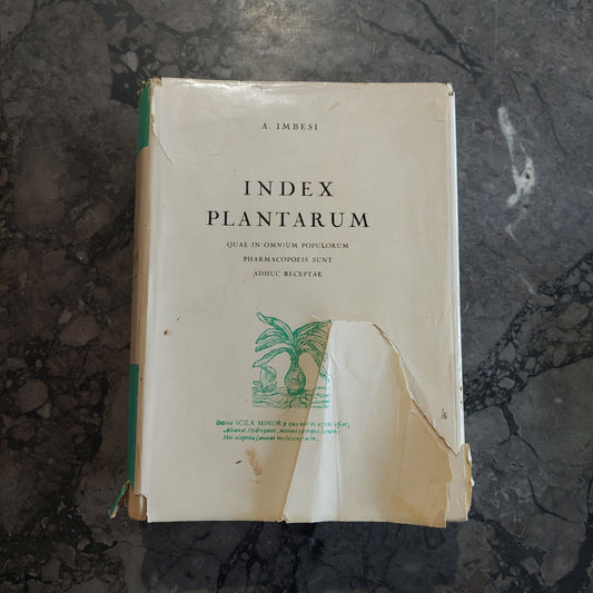 L/index Plantarum - A. Imbesi