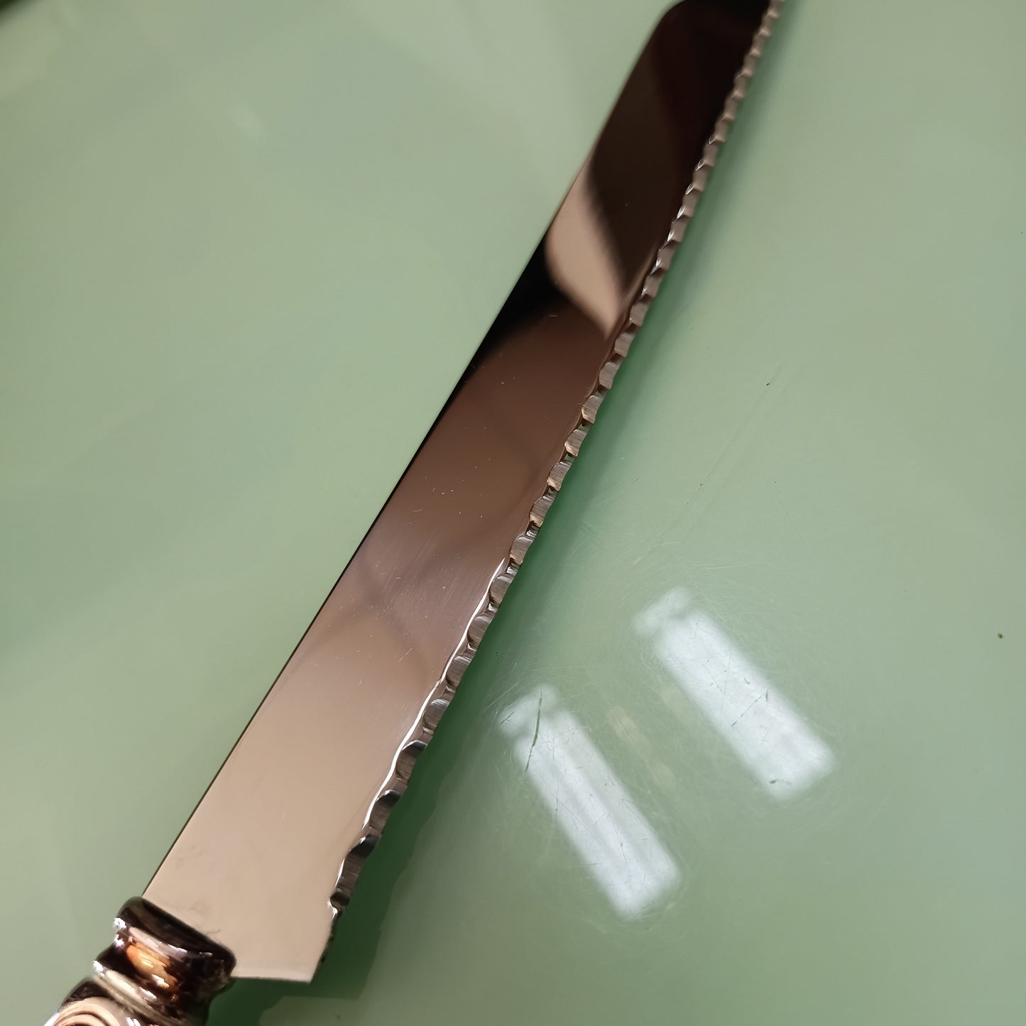 Coltello Da Pane Sheratonn Silverplated