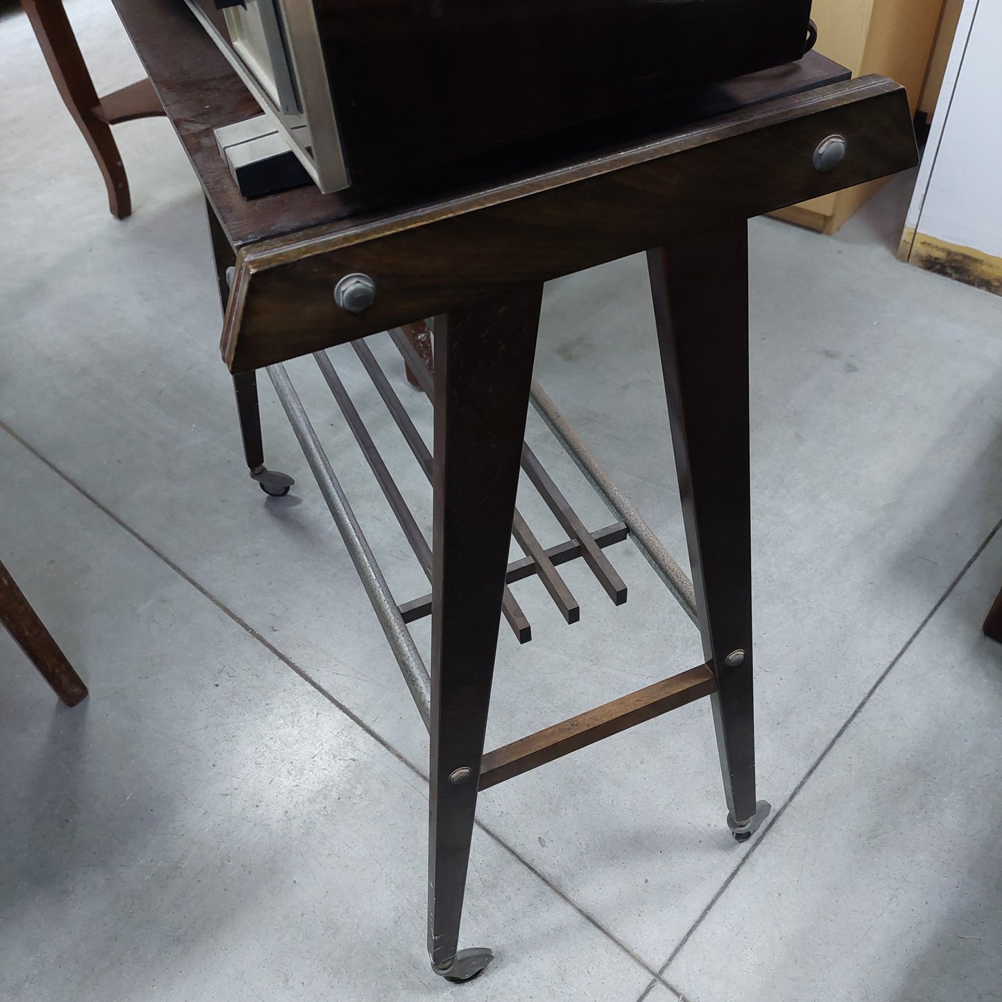 Carrellino Porta Tv Ciatti Anni 50 Cm77x37x83h
