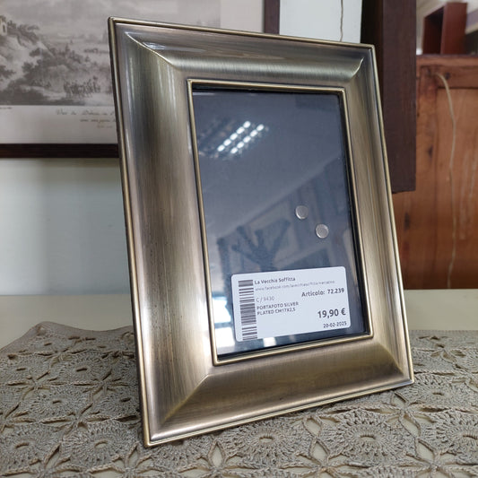 Portafoto Silver Plated Cm17x2,5