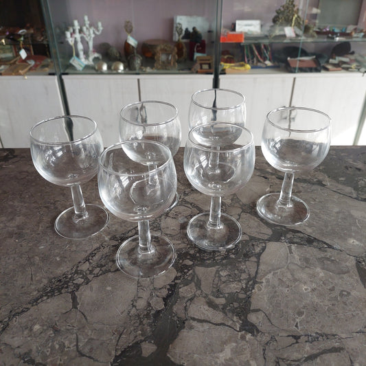 Set/6 Calici Vetro Liscio
