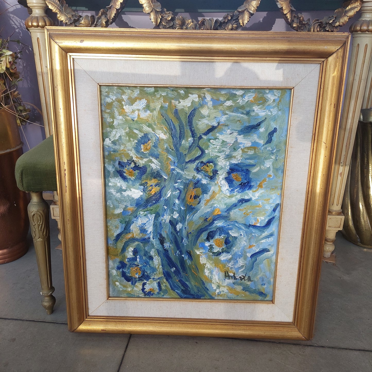 Q/albero In Fiore Cm60x70