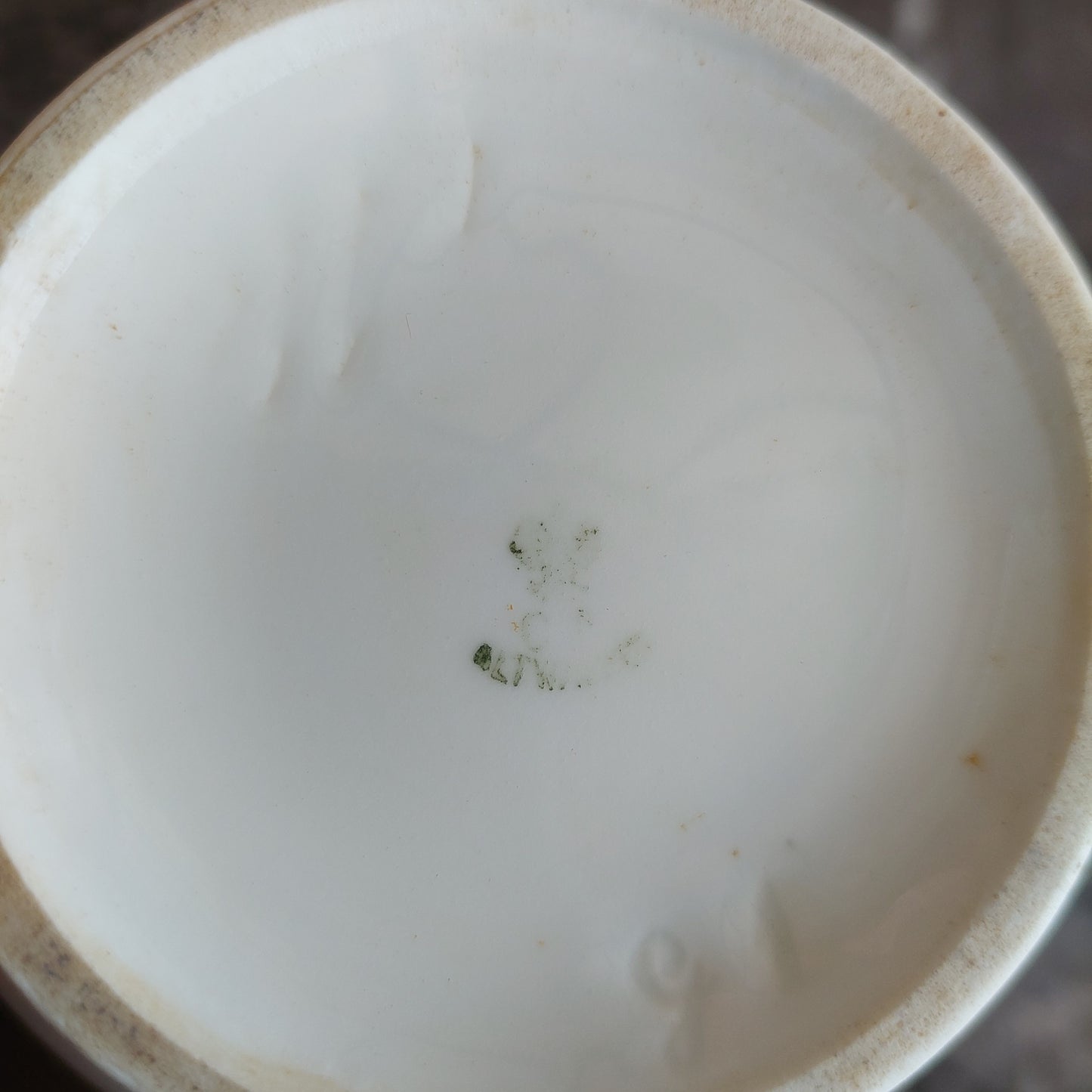 Caffettiera Porcellana Bianca Antica Fine 800