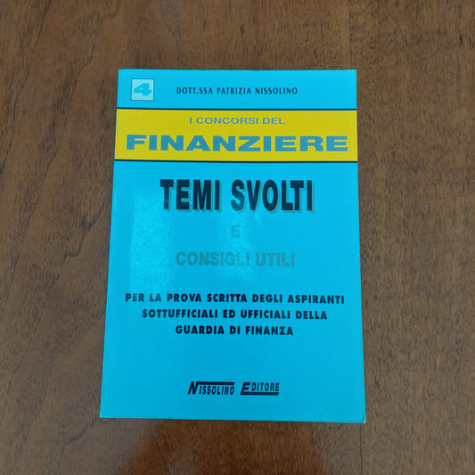 L/ Temi Svolti E Consigli Utili - Finanzieri